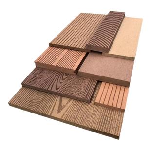 塑木板木塑装饰围栏墙板栏杆栅栏护栏庭院花园围墙围板防腐木外墙