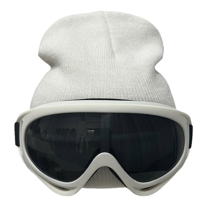 MoonsLee王一博赵丽颖同款滑雪飞行员眼镜帽子男女冬季保暖针织帽