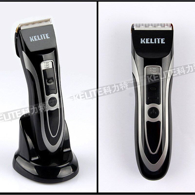 跨境成人儿童用理发电推电动陶瓷剪充刀头插金两用静音钛理发器