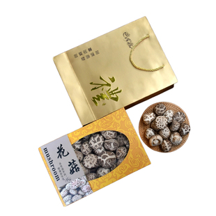 随州特产花菇礼盒干货500克蘑菇食用菌香菇肉厚冬菇剪脚荟万珍