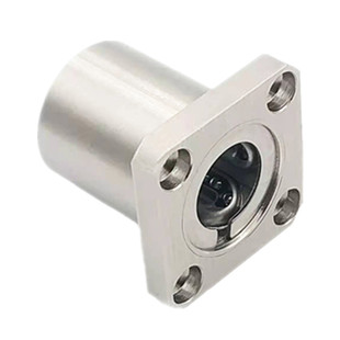 304不锈钢方法兰直线轴承SLMK8UU LM10L 12 13 16 20 25 30 35 40