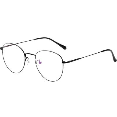 素颜超轻近视眼镜复古文艺椭圆框