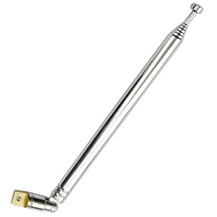 德生收音机PL330原装金属拉杆天线 全新纯铜带底柱放心购包邮