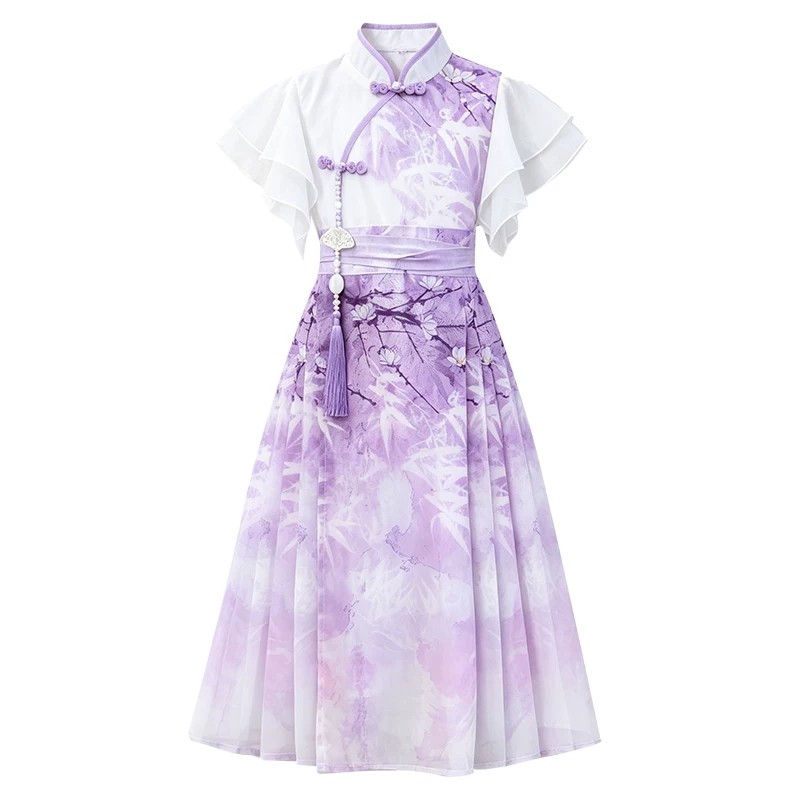 马面裙女童汉服夏季中式国风套装