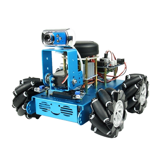 树莓派5 AI大模型视觉智能小车麦克纳姆轮语音交互视觉识别机器人