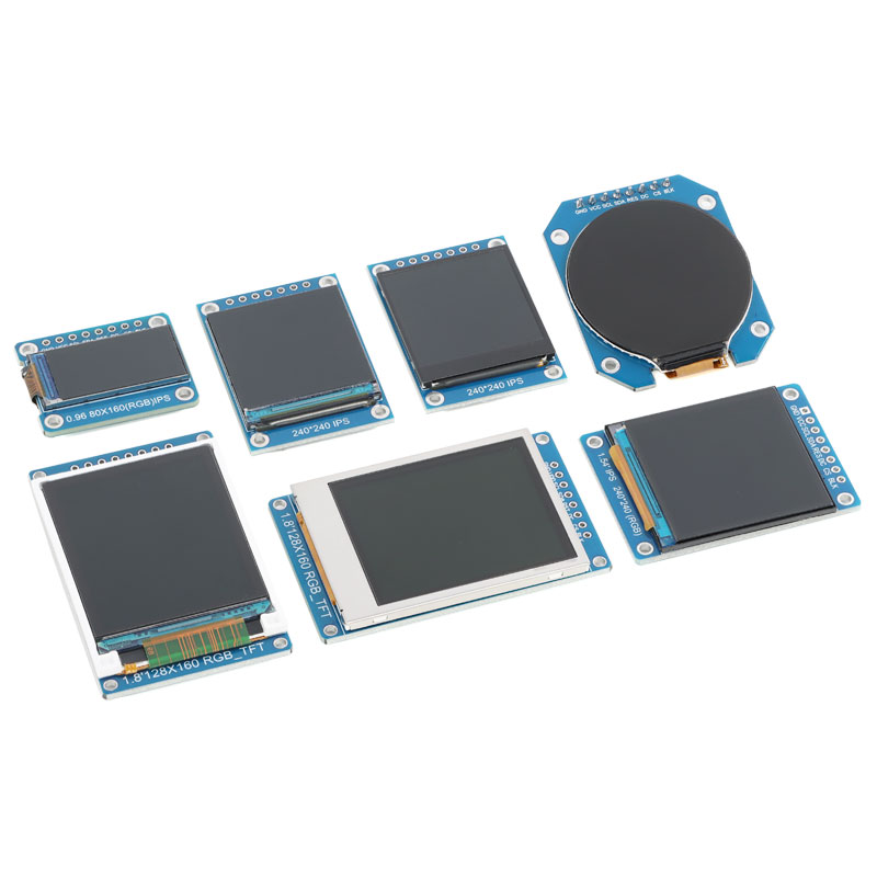 0.96/1.28/1.3/1.44/1.54/1.8寸TFT彩屏模块LCD显示液晶屏高清IPS