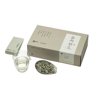 「北路白茶」杏雨梨花 福鼎白茶特级白毫银针2025年明前茶叶100g