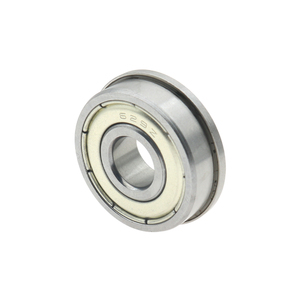 微型小滚珠带挡边台阶法兰轴承型号大全单边法兰盘内径3 4 5 6 8