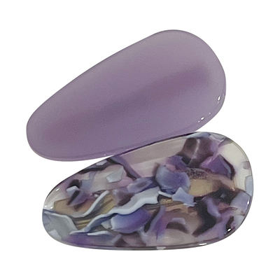 边夹少女简约醋酸水滴夹