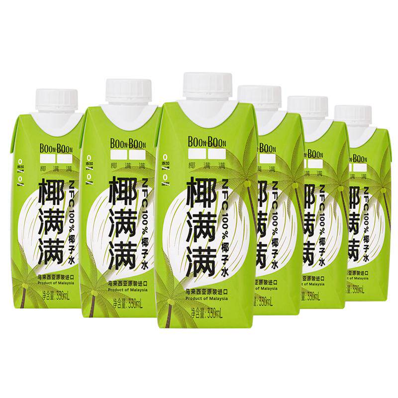 【马来西亚原装进口】100%椰子水