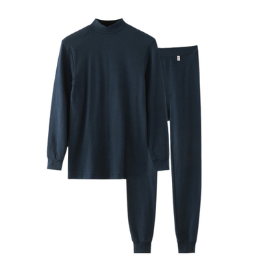 宜而爽男士保暖内衣纯棉秋衣秋裤