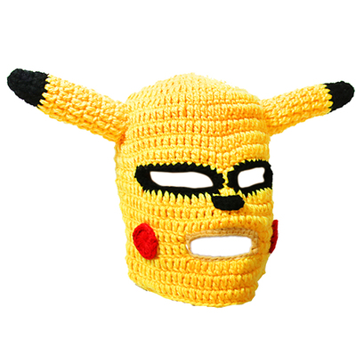 大赢家皮卡丘搞怪鸭子毛线帽子