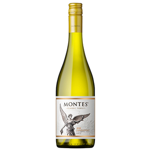 montes蒙特斯白葡萄酒霞多丽长相思智利原瓶经典正品官方旗舰店
