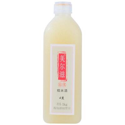 美尔滋4-15度2斤原浆浊米酒 糯米酒自酿甜酒纯发酵十堰甜黄酒