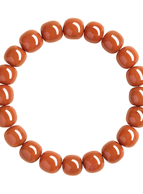 【100%官方正品】老型柿子红手串