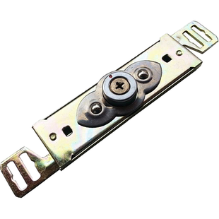 九山牌卷闸门锁十字防盗门锁卷门锁中间/底部卷帘门锁车库锁铜芯