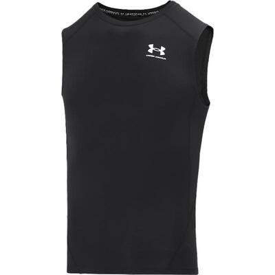 安德玛官方UAHeatGear® 男子训练高弹紧身背心无袖T恤1361522