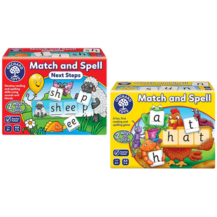 配对和拼写桌游英语字母拼写拼词游戏幼儿早教益智玩具4岁5儿童