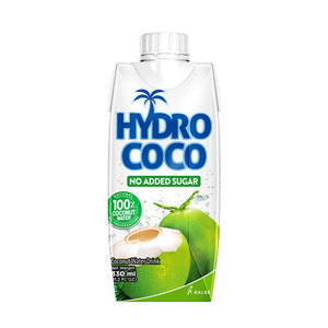 HydroCoco100%纯椰子水椰青汁无糖孕妇含电解质运动饮料NFC12瓶装