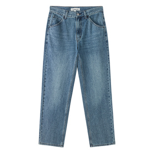 [商场同款]美特斯邦威牛仔裤男秋冬新复古直筒显瘦通勤裤