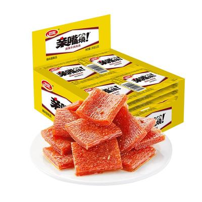 卫龙麻辣牛肉味亲嘴烧480g×1盒