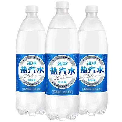 【延中】盐汽水夏日12瓶碳酸饮料