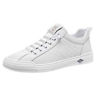 15mins【一脚蹬】板鞋男2026新款休闲鞋套脚软底增高透气小白鞋子