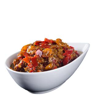 安徽特产巢三珍鲜辣虾米酱香辣银鱼酱海鲜拌面拌饭下饭酱正宗虾酱