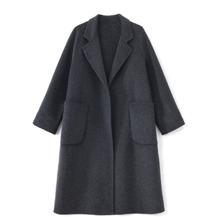 2025年秋冬新款双面羊绒羊毛大衣女中长款宽松高级感韩版毛呢外套