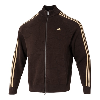 阿迪达斯外套男装2026春季新年款运动休闲宽松针织开衫夹克KE4060