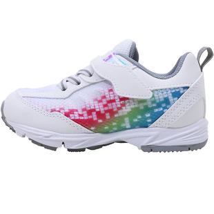 MOONSTAR月星新品运动跑步鞋3-12岁轻量透气机能鞋男女童羽毛球鞋