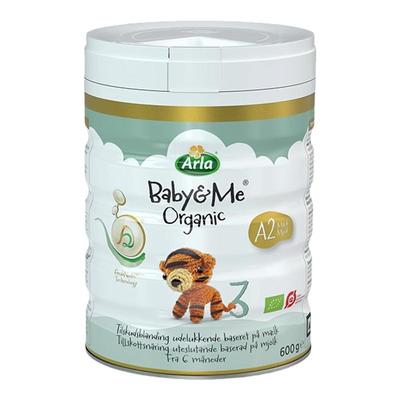 【保税仓直发】丹麦Arla阿拉有机白金版婴幼儿奶粉3段600g26年