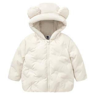 迷你巴拉巴拉男女童轻薄羽绒服儿童外套羽绒马甲保暖外套冬