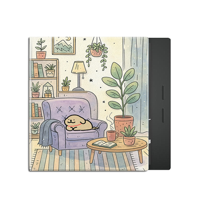 磁吸电子书保护套适用掌阅iReader线条小狗Ocean5卡通4情侣3Turbo阅读器plus/Neo2/color7电纸书Smart壳X3pro