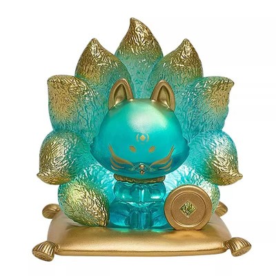 上古九狐手办礼物盲盒摆件