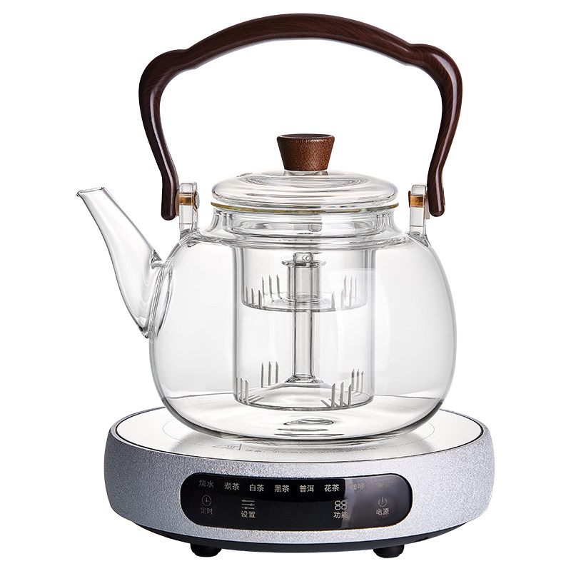 电陶炉煮茶2026新款玻璃煮茶壶大功率围炉蒸煮茶具烧水壶耐高温