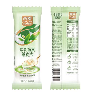 西麦牛乳抹茶燕麦片冲泡即食