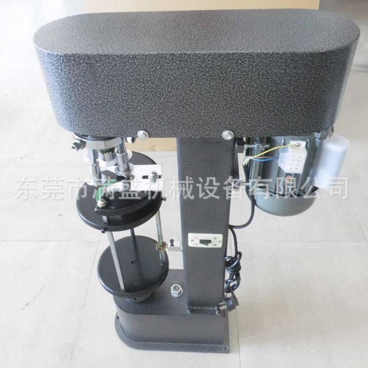 满盛多功能金属瓶盖锁口机 酒瓶螺纹轧盖机 橄榄油铝盖封口机