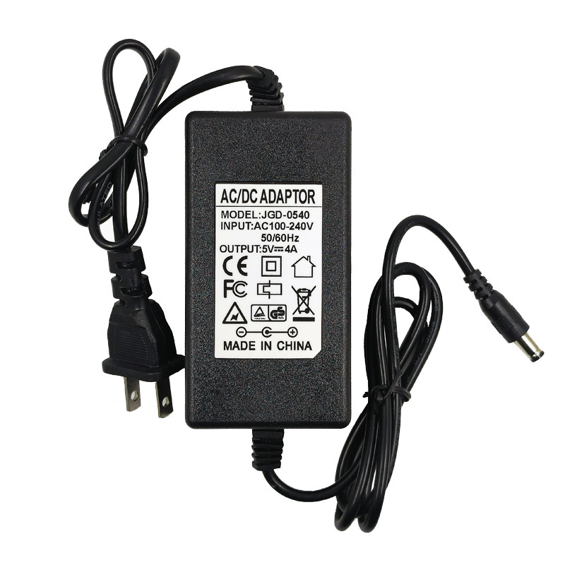 原装5V4A电源适配器光纤收发器光端机监控5V3A2a开关电源路由器