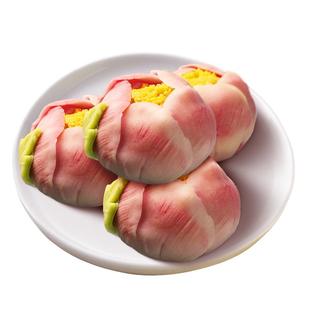 稻香村桃山饼喜饼婚庆订婚结婚乔迁摆台酥皮中式糕点心下午茶新年