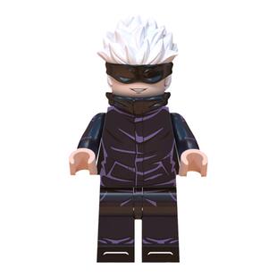 中国积木卡通动漫系列新款合集WM6140伏黑惠第三方拼插积木人仔