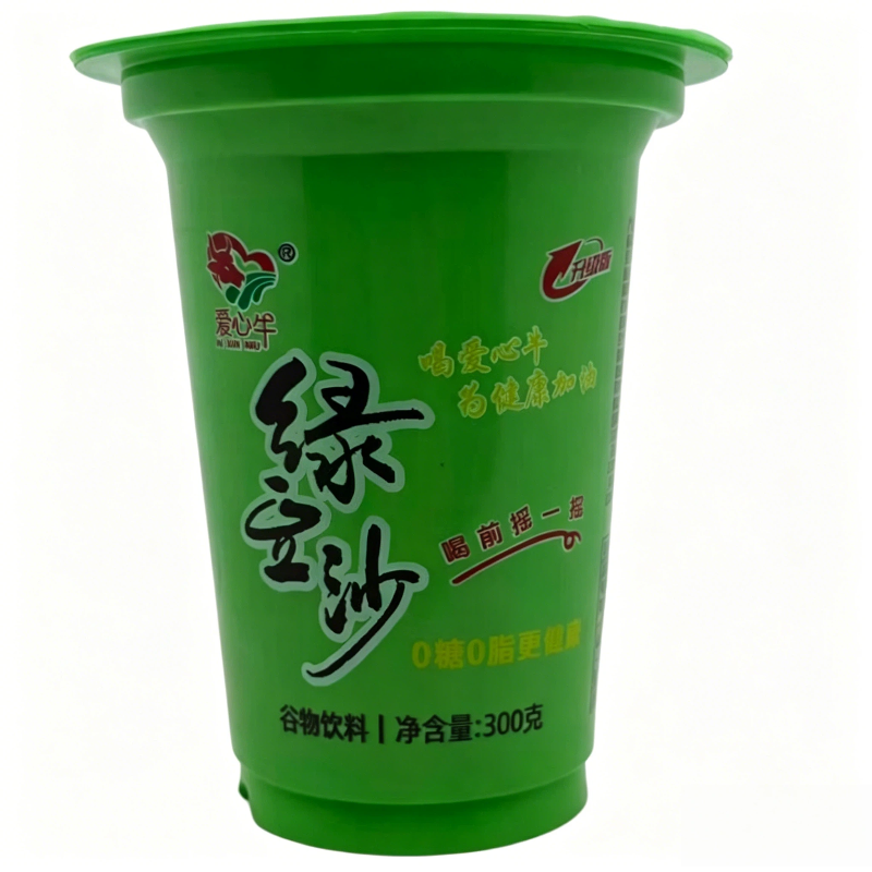300ml杯装绿豆沙0糖0脂谷物饮料清凉解渴冰镇绿豆汤饮品整箱批发