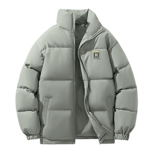 班尼路S&K立领棉服男款冬季宽松大码棉袄外套男士通勤抗寒棉衣男A