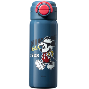 迪士尼蜘蛛侠保温杯儿童男孩上学专用水杯小学生可放书包侧兜杯子