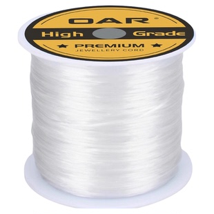 0.2特细扁丝弹力绳 水晶手串绳弹力线穿珠子串珍珠手链串珠专用线