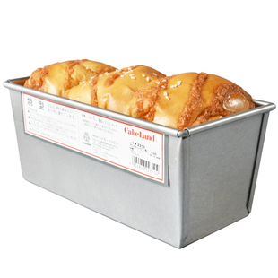 日本进口cakeland吐司模具盒450克面包模具长方形烘焙带盖1斤家用