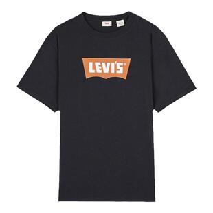 商场同款Levi's李维斯情侣同款logo印花宽松落肩圆领短袖T恤001AM