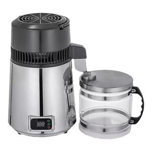 sihao牙科蒸馏水机不锈钢制水器纯露提取器家用实验室口腔蒸馏器