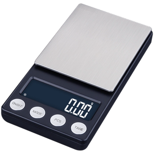 高精度黄金珠宝天平电子秤迷你称重精准克重小型称茶叶便携微克称