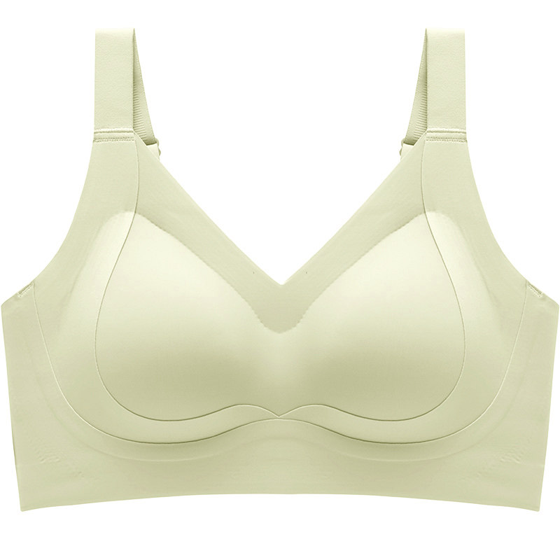 内衣女大胸显小全罩杯夏薄款无痕隐形收副乳防下垂大码美背文胸罩